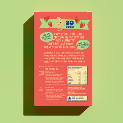 Strawberry & Vanilla Porridge