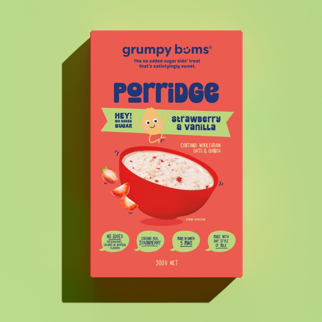 Strawberry & Vanilla Porridge