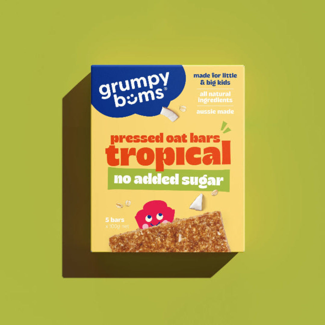 Tropical Pressed Oat Bars