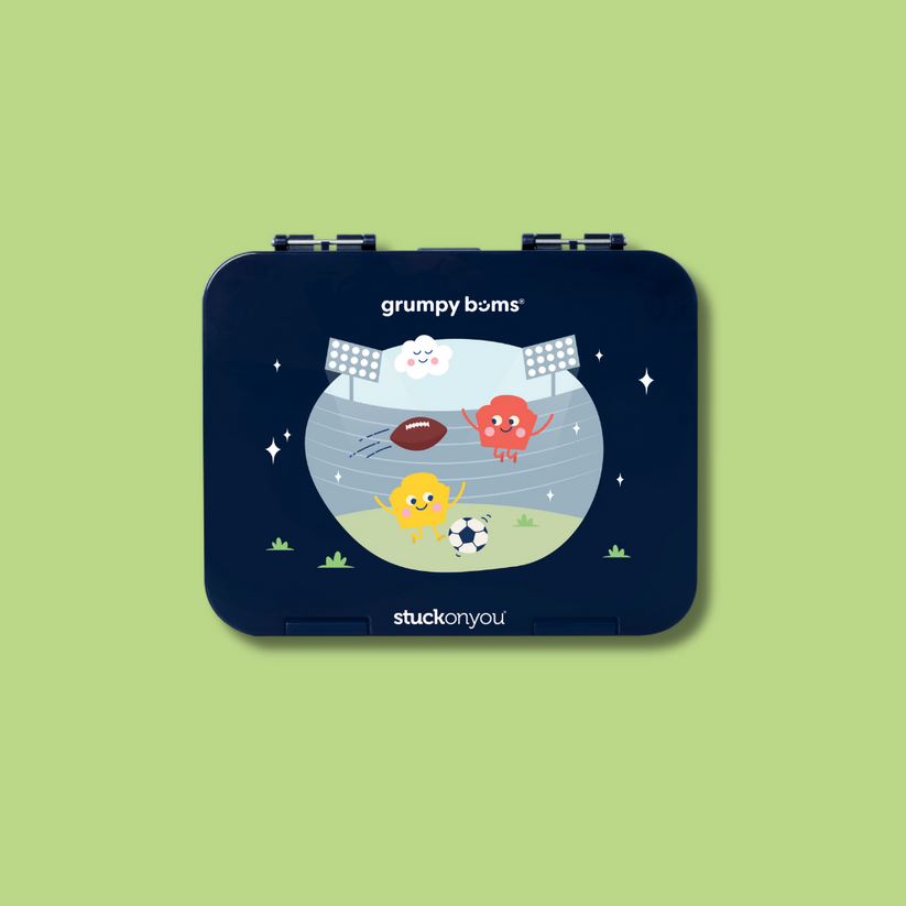 Bento Lunch Box LGE - Sports Jam – Grumpy Bums